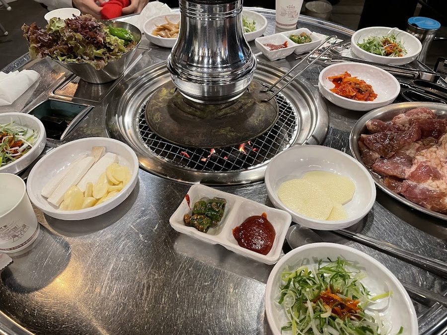 Morae-nae Dwaeji Galbi