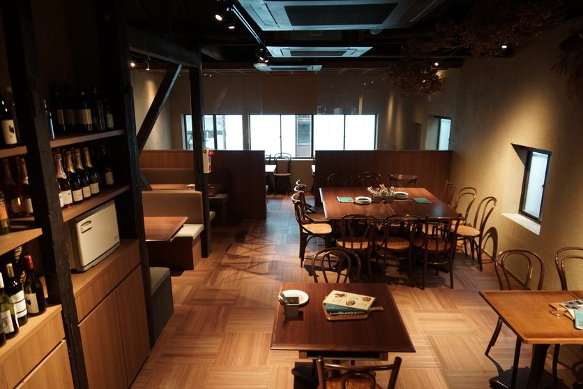 Machiya Restaurant Charcoal Steak & Wine SUMIBI TO WINE Kyoto Kawaramachi