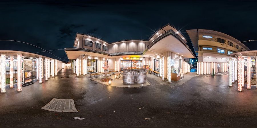 タリーズコーヒー 嵐電嵐山駅店