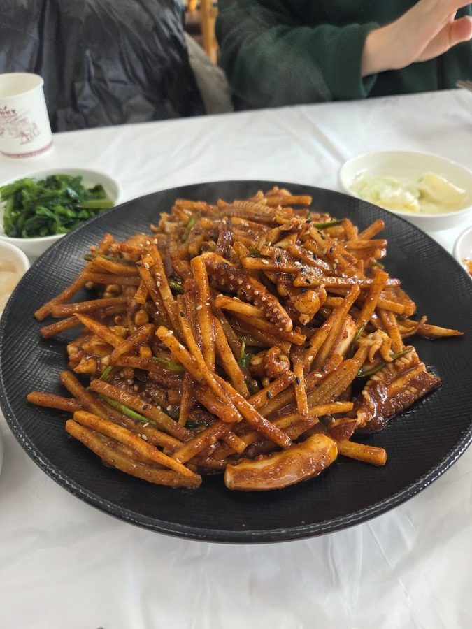 을왕리오징어보쌈
