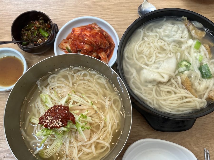 황태칼국수