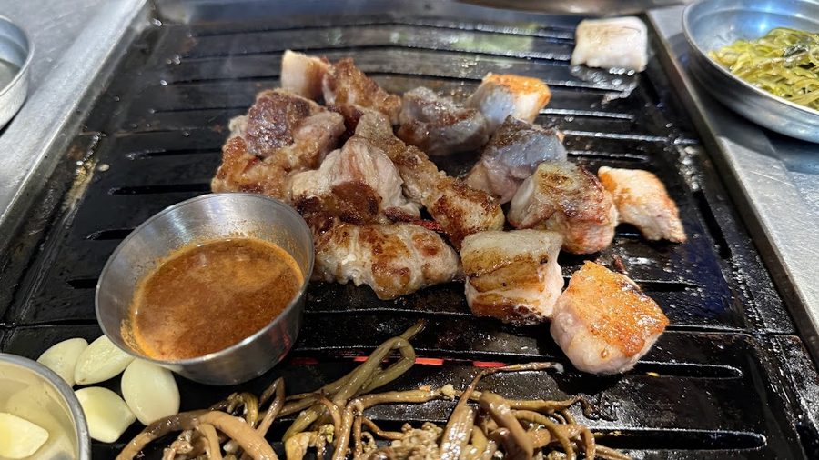 ユンニムチョン 練炭焼き
