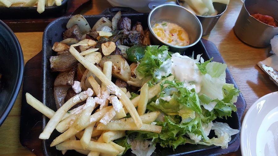 箸ステーキ 焼く