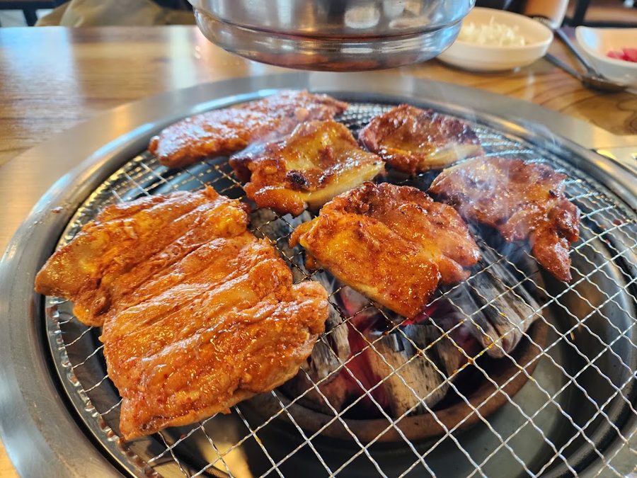 環山步道炭火辣炒雞排