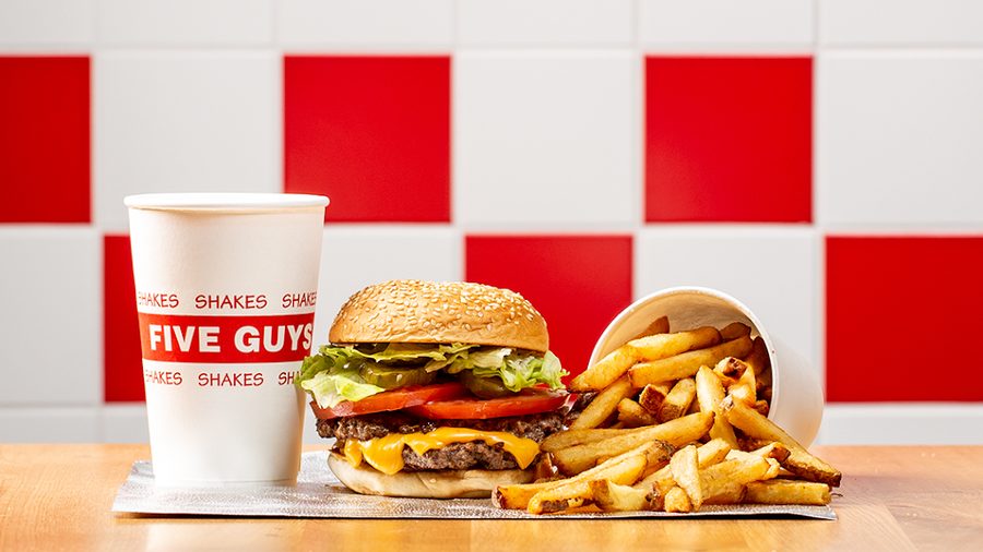 Five Guys Burgers and Fries Tottenham Court Road