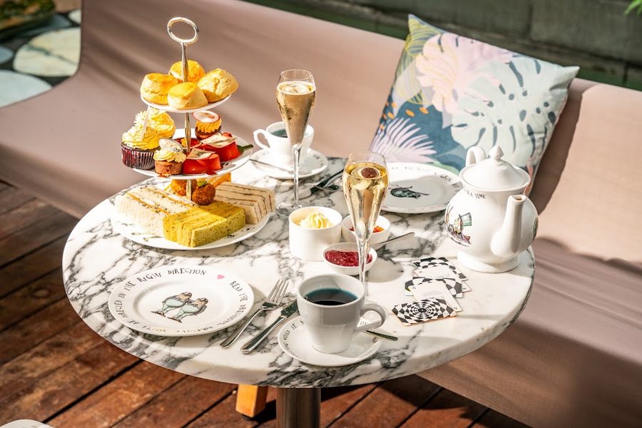 Mad Hatters Afternoon Tea @ Sanderson London