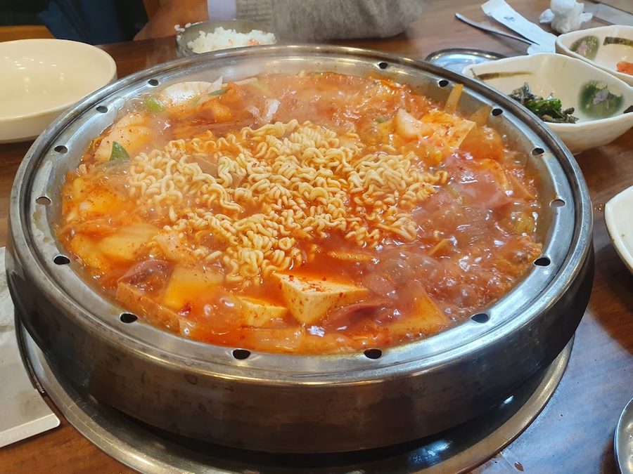 Gangchon Cheolpan Steak Budae Jjigae