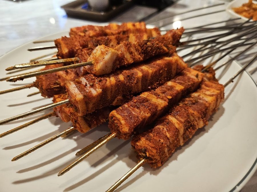 海蘭羊肉串