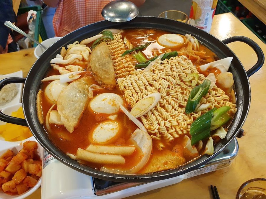 강남옛날돈까스즉석떡볶이