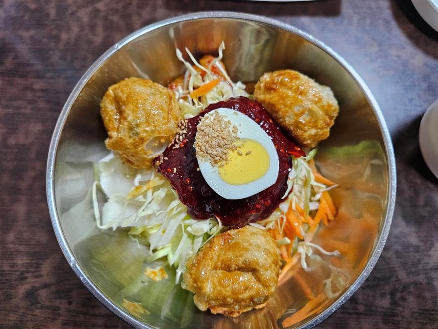 소림만두냉면