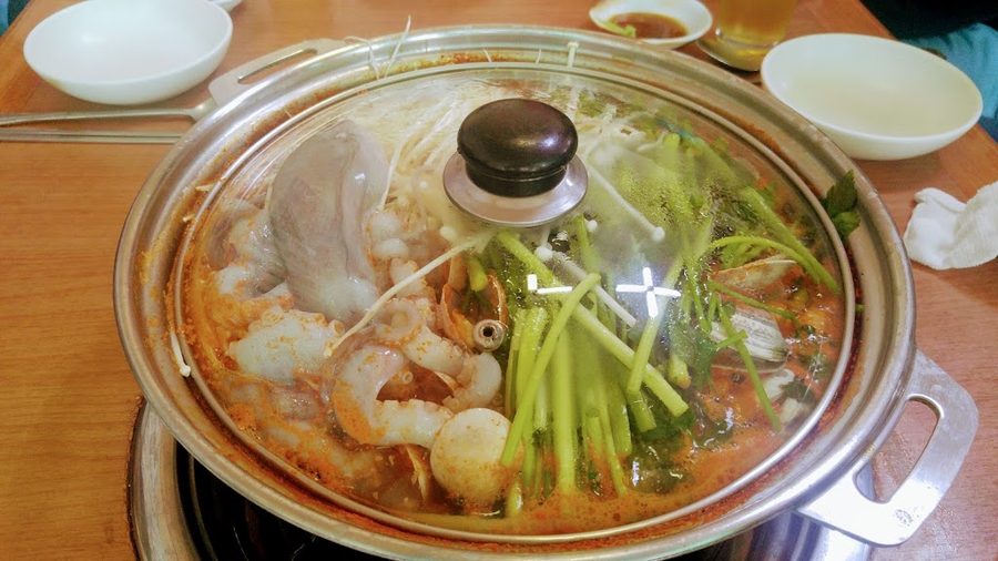 Sannakji Haemuljjim Tang