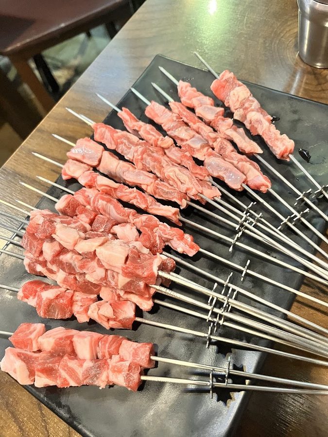 成妍羊肉串