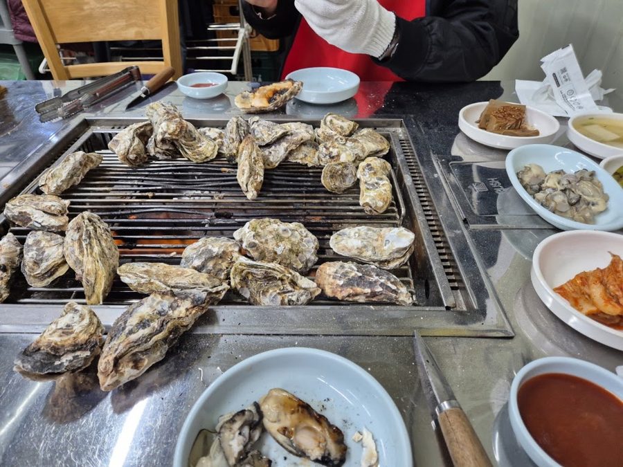 Sunae's Grilled Oysters
