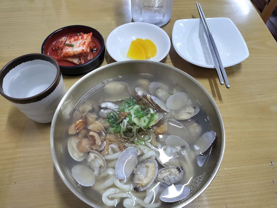 소공 바지락 칼국수