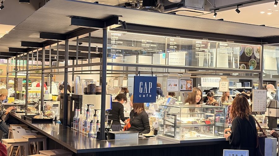 GAP cafe Shinjuku Flags Shop