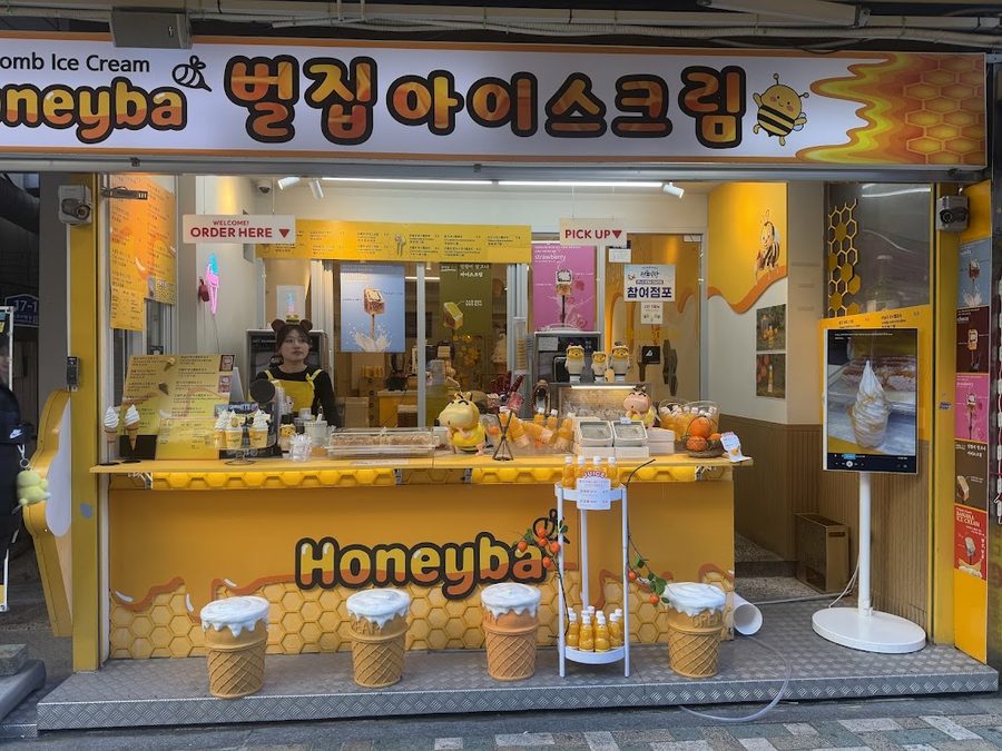 Honeyba Honeycomb Ice Cream