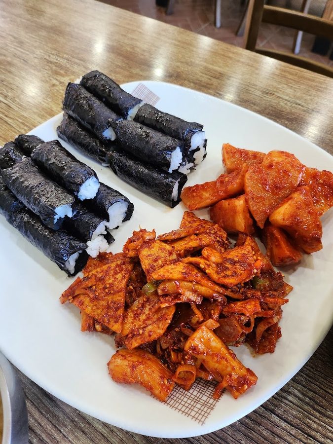풍성한충무김밥