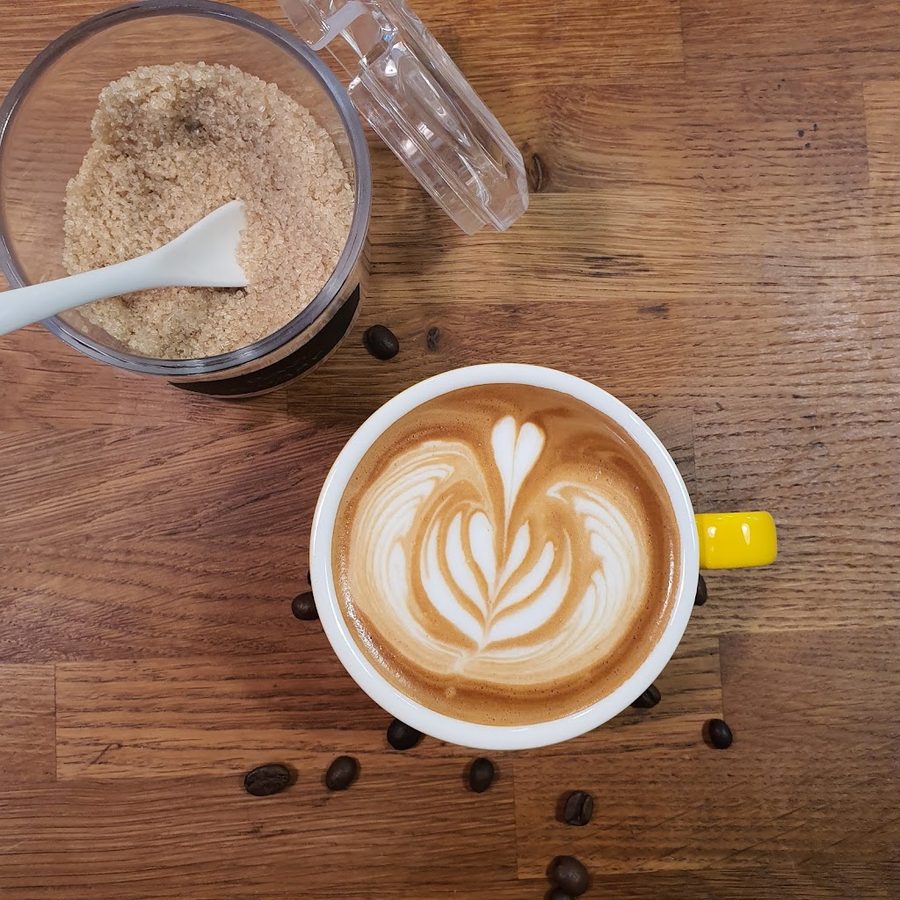 Black And Gold Coffee Stop