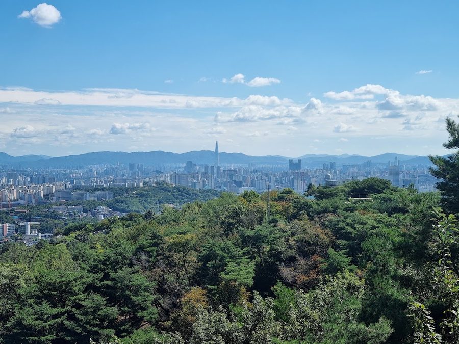 한양도성 순성길 전망 안내도