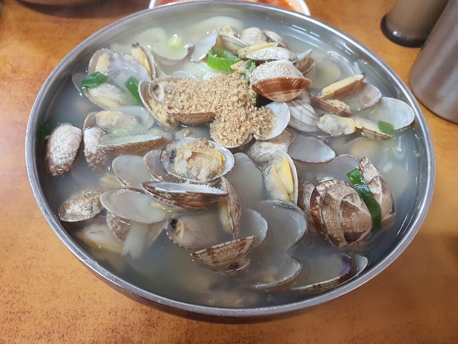 파전칼국수