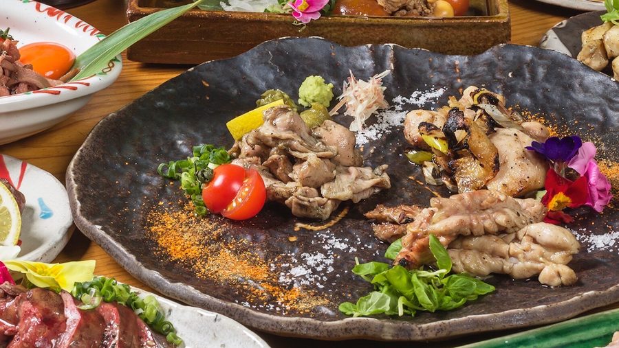 Charcoal-grilled BAR Heart ~ COCORO ~ Umeda Main Store