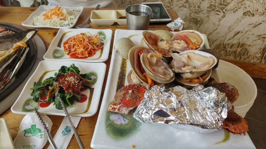 소문난조개구이와칼국수