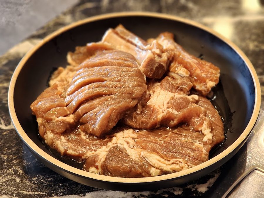 北漢山玉流館炭火排骨