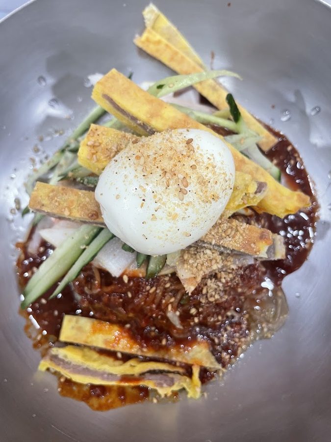 釜山 晉州肉膾小麥麵 機張本店