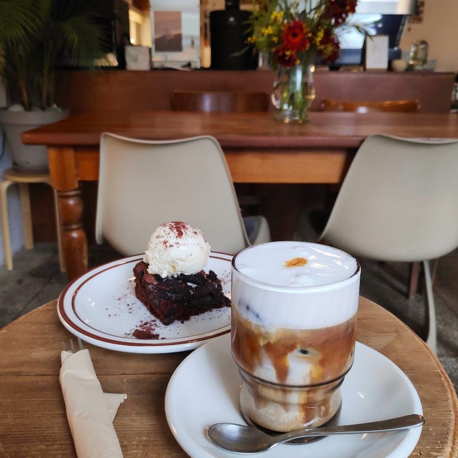 Perhaps coffee