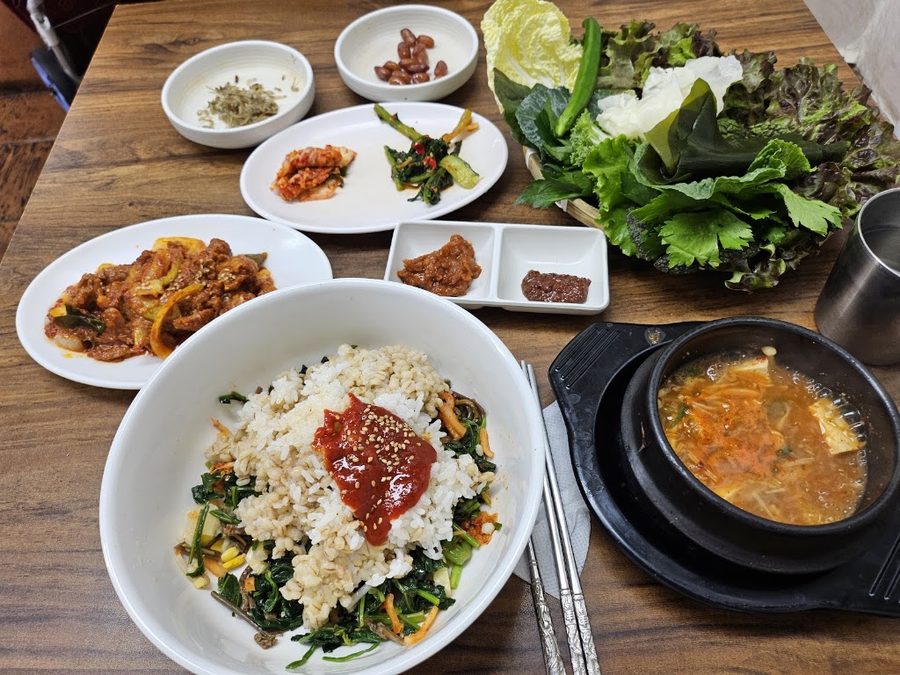 장수보리밥