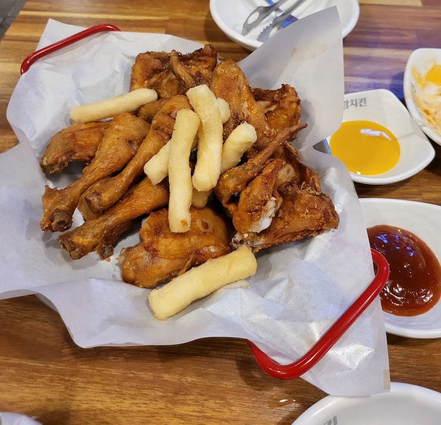 ポドゥラムチキン ウンピョンイーマート店