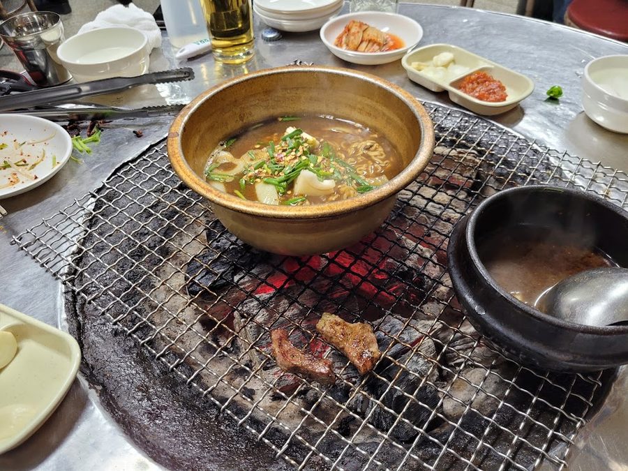 왕릉숯불갈비
