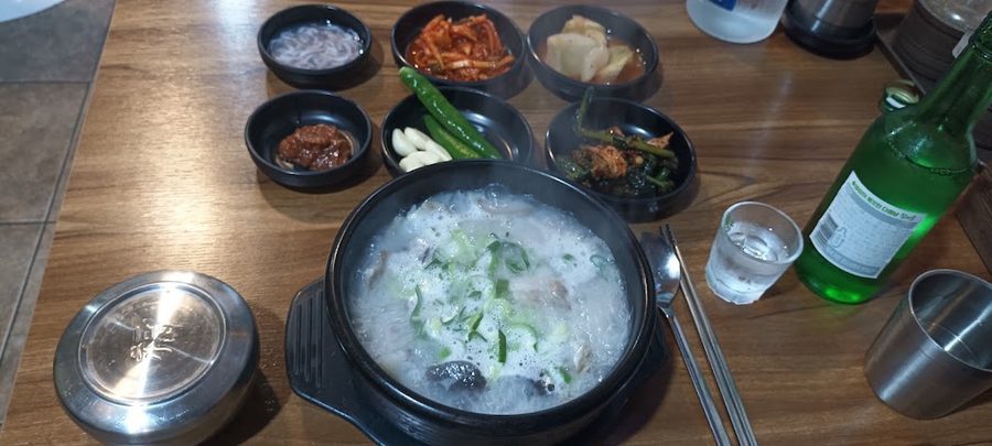 신의주순대국밥 오리사냥