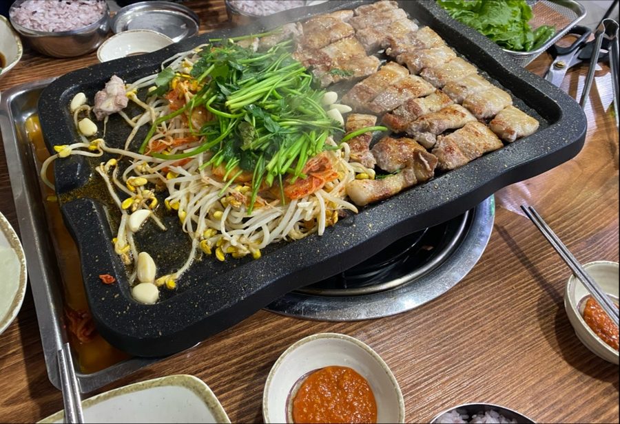 通豬家 水芹五花肉