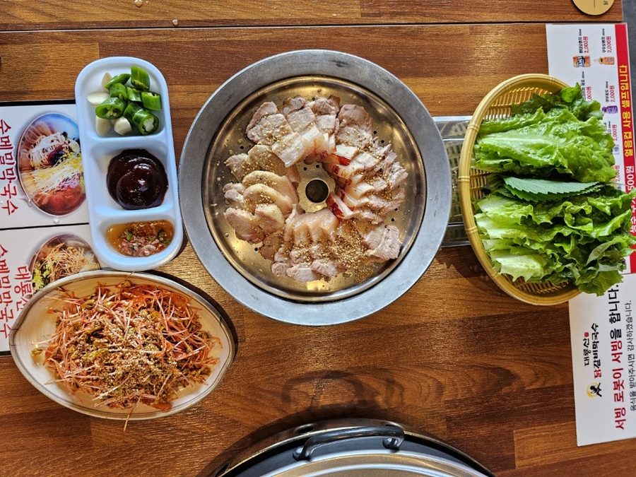 대룡산막국수
