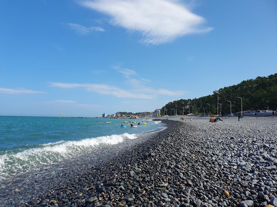 チュジョン モンドル海水浴場
