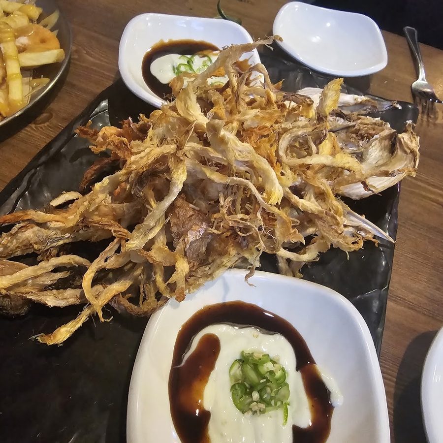 먹태에 꼬치다