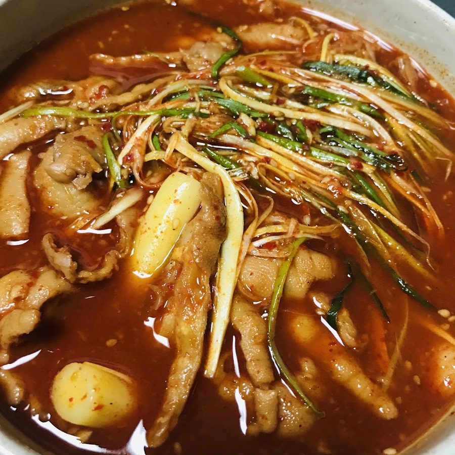 몽닭발