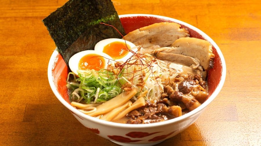 Tokushima ramen Men'o Okayama shop