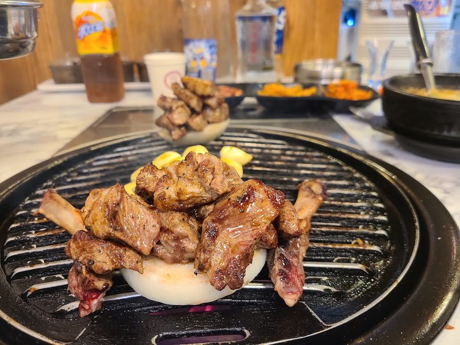 Gilsang Charcoal Lamb Ribs
