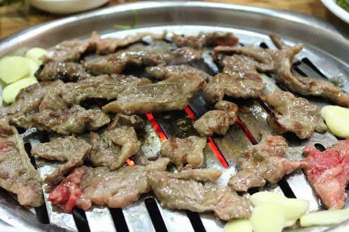 바우석쇠숯불구이