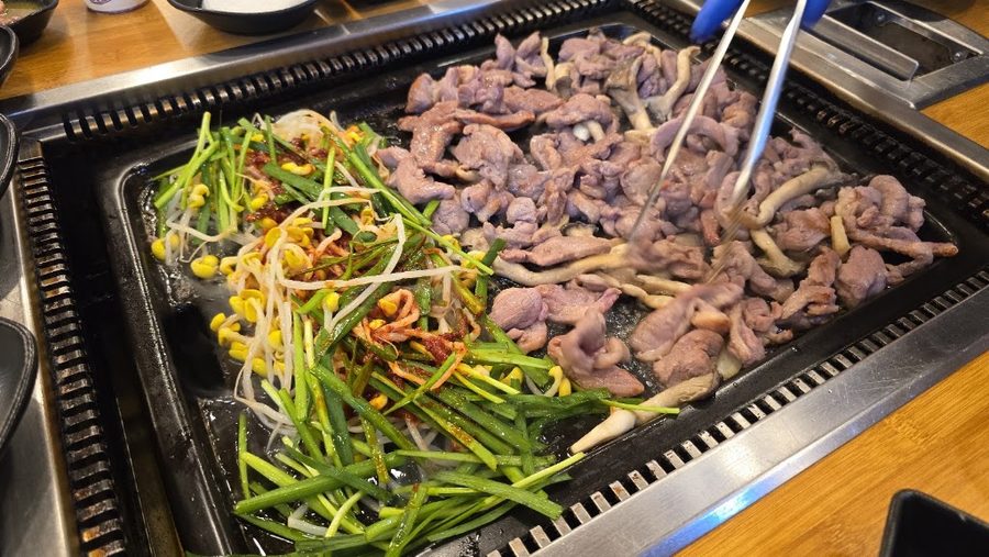 村外柴火烤