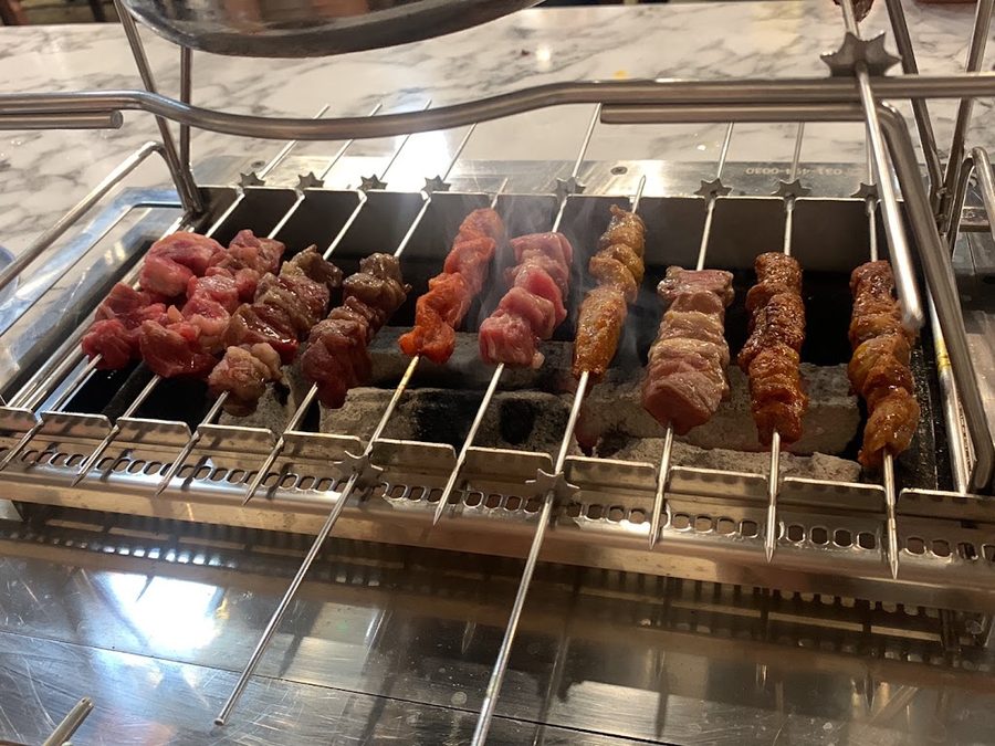 明月羊肉串
