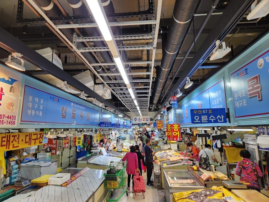 カラク水産市場 イレ水産