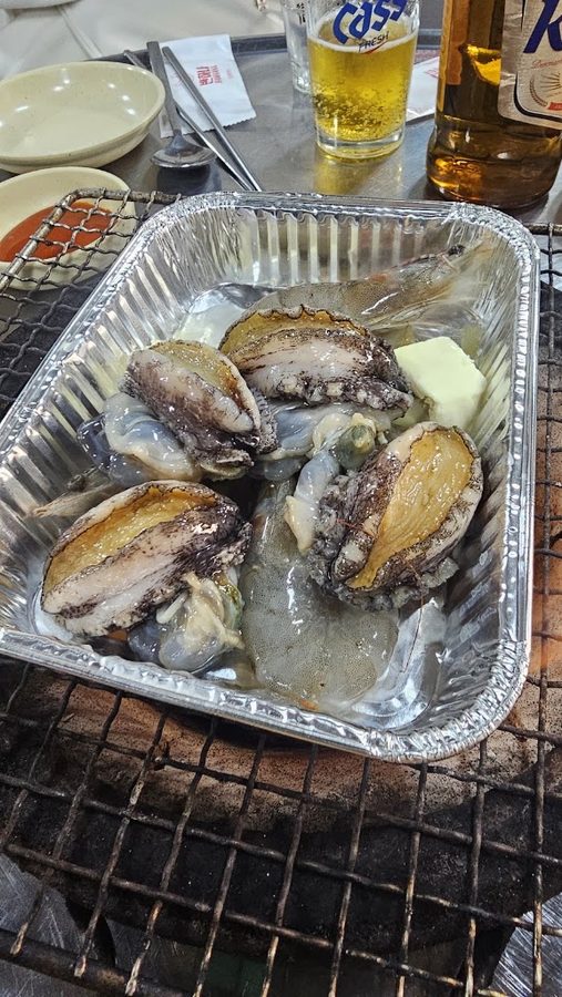 태종대조개구이