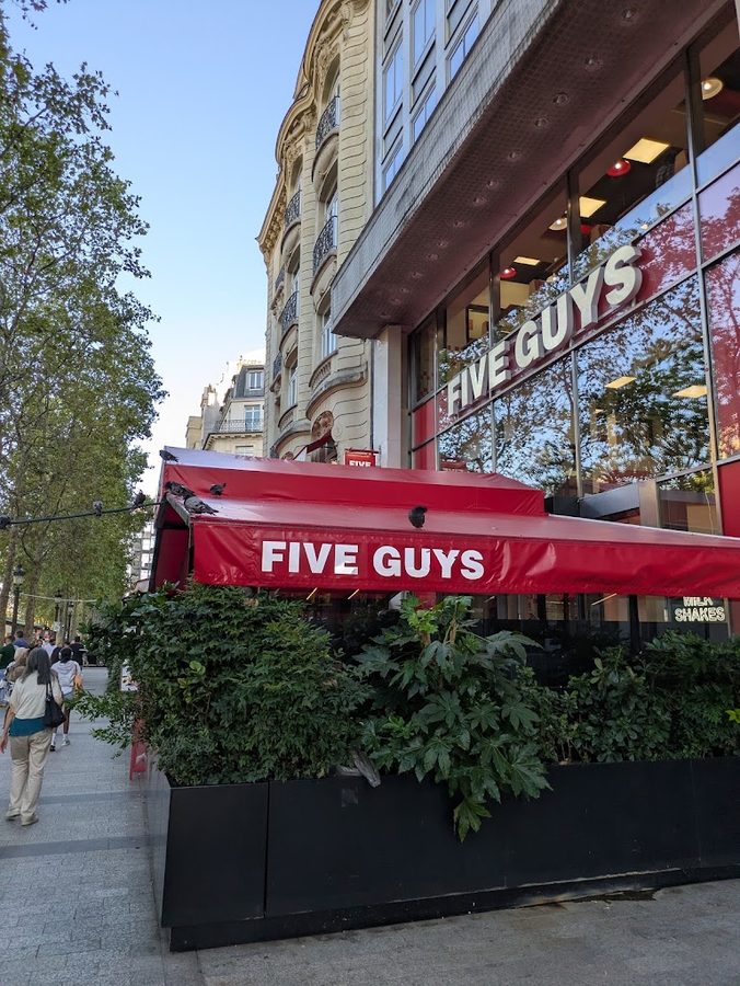 Five Guys Burgers and Fries Champs-Élysées