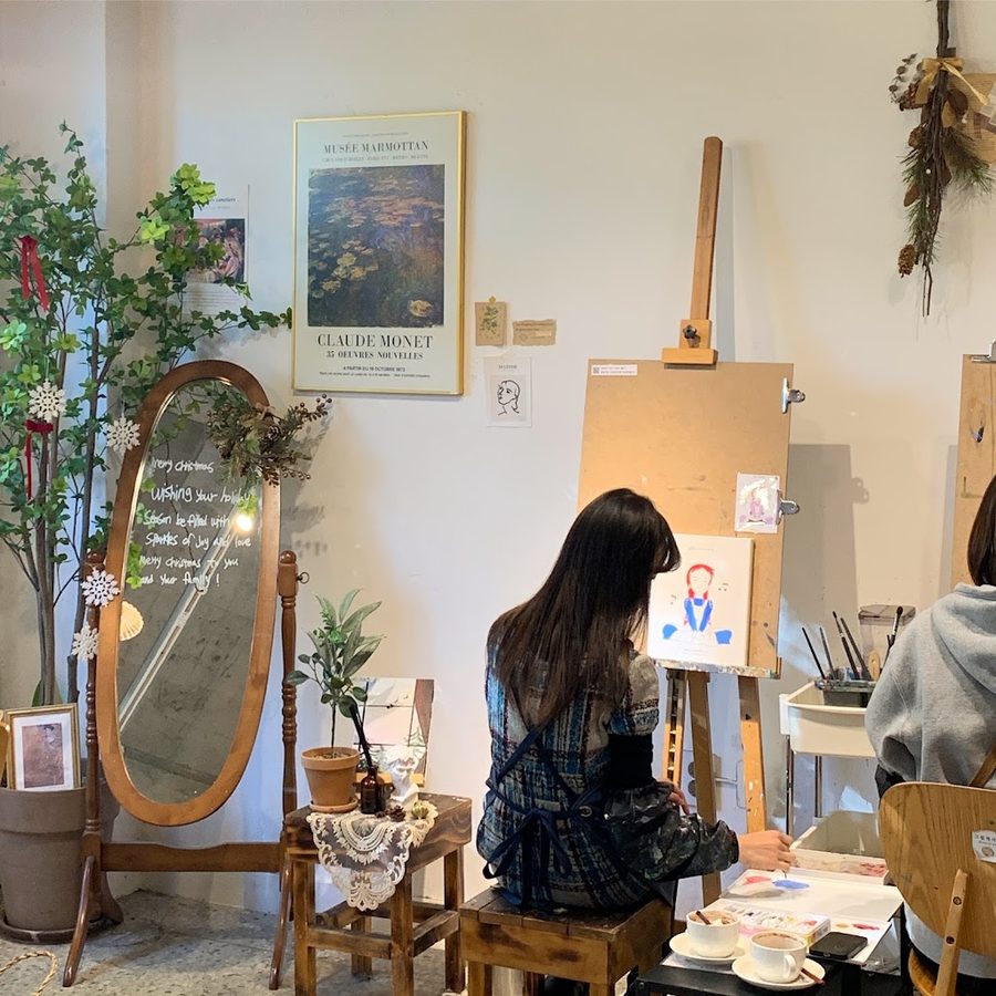 Jamsil Drawing Cafe Picture Studio