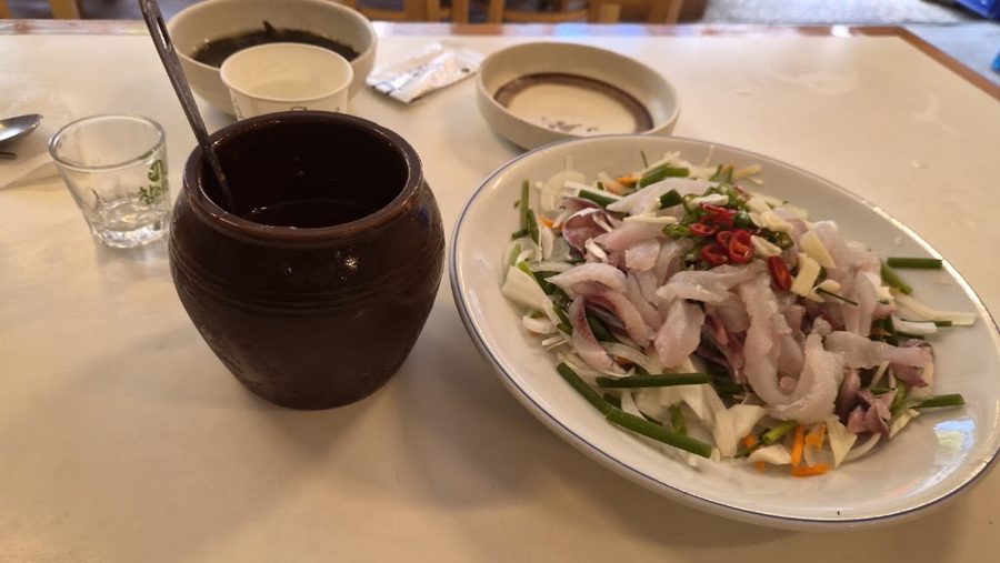 盈德水拌生魚片
