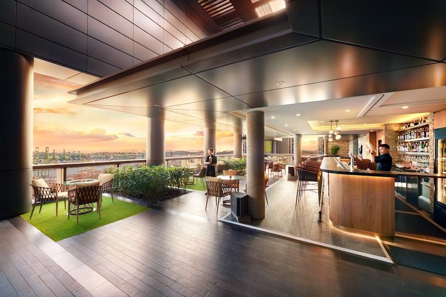 Cooling Tower Rooftop Bar