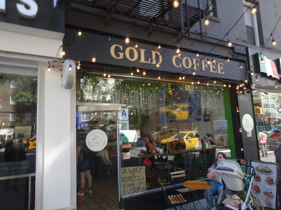 Gold coffee